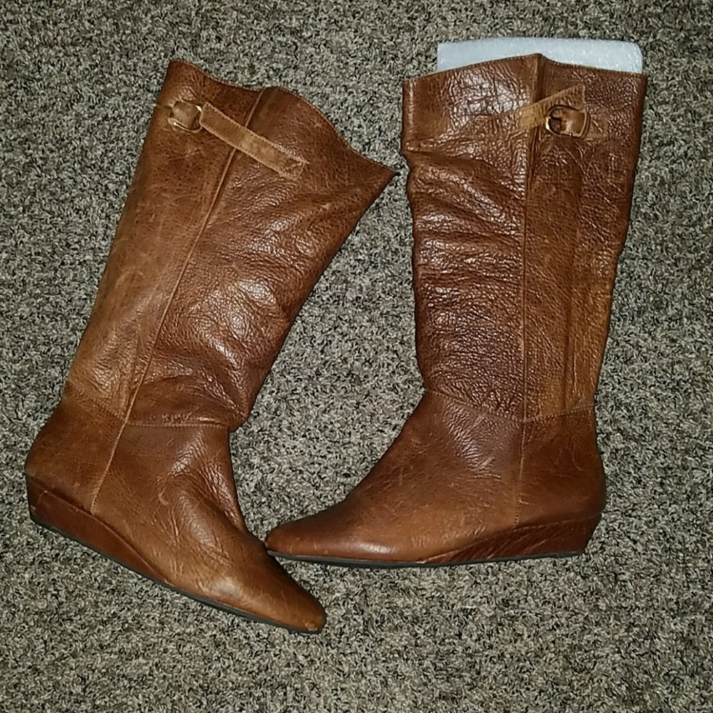 Steve Madden Intyce Cognac Boots sz11