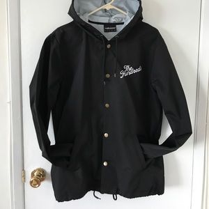 The Hundreds Black Windbreaker, Size M