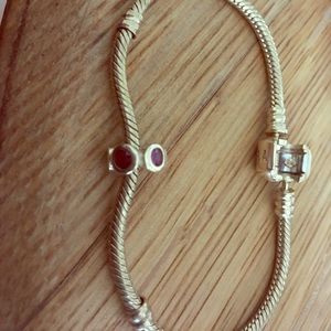 Pandora Ruby Spacer Charm