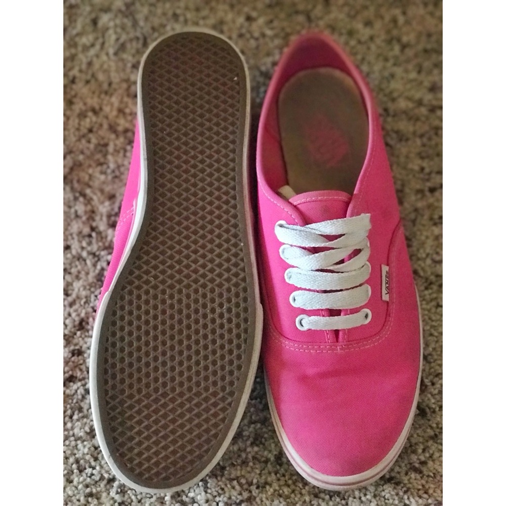 Size 9 Neon Pink Vans