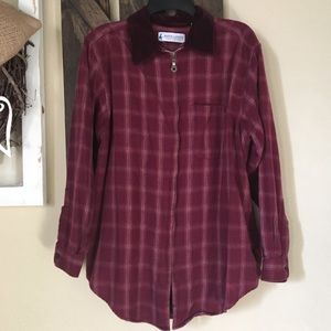 Marsh Landing Zip Up Flannel