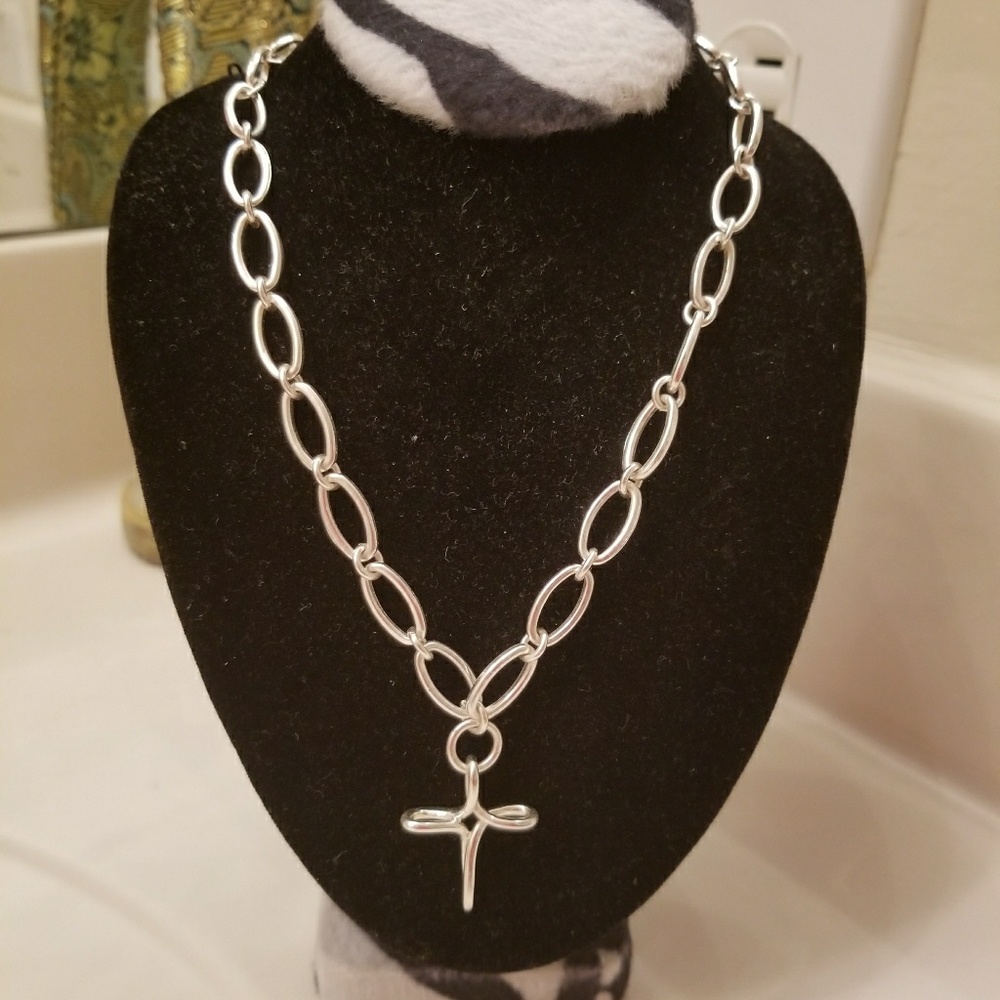 Silver necklace