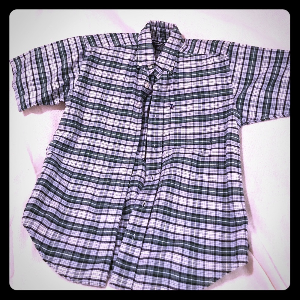 Ralph Lauren Jean Co sz 12 boys button down shirt