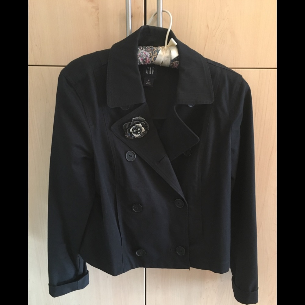 Gap Black Jacket - Medium - Like New