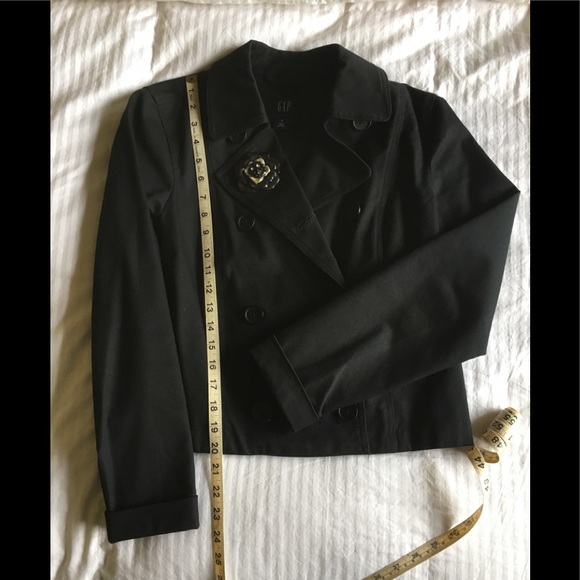 Gap Black Jacket - Medium - Like New - Picture 3 of 4