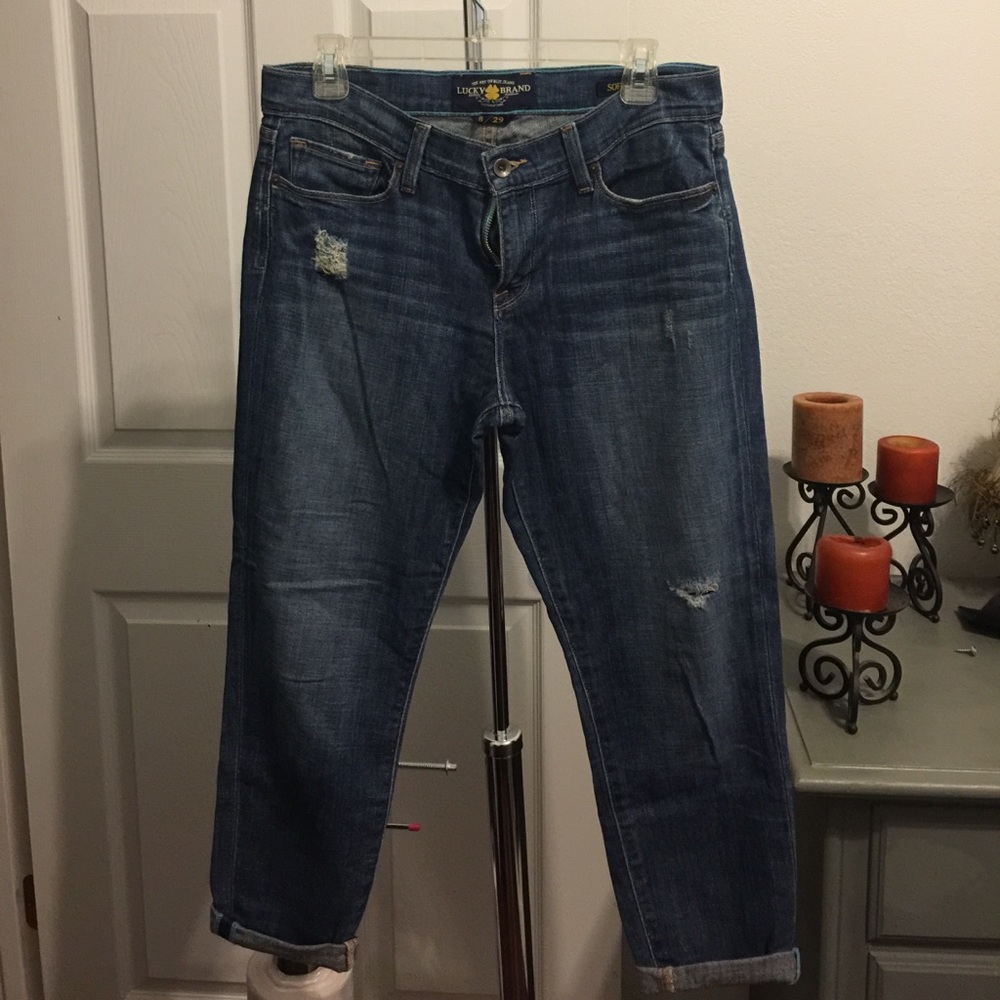 Lucky Brand Sofia Capri Sz 8/29