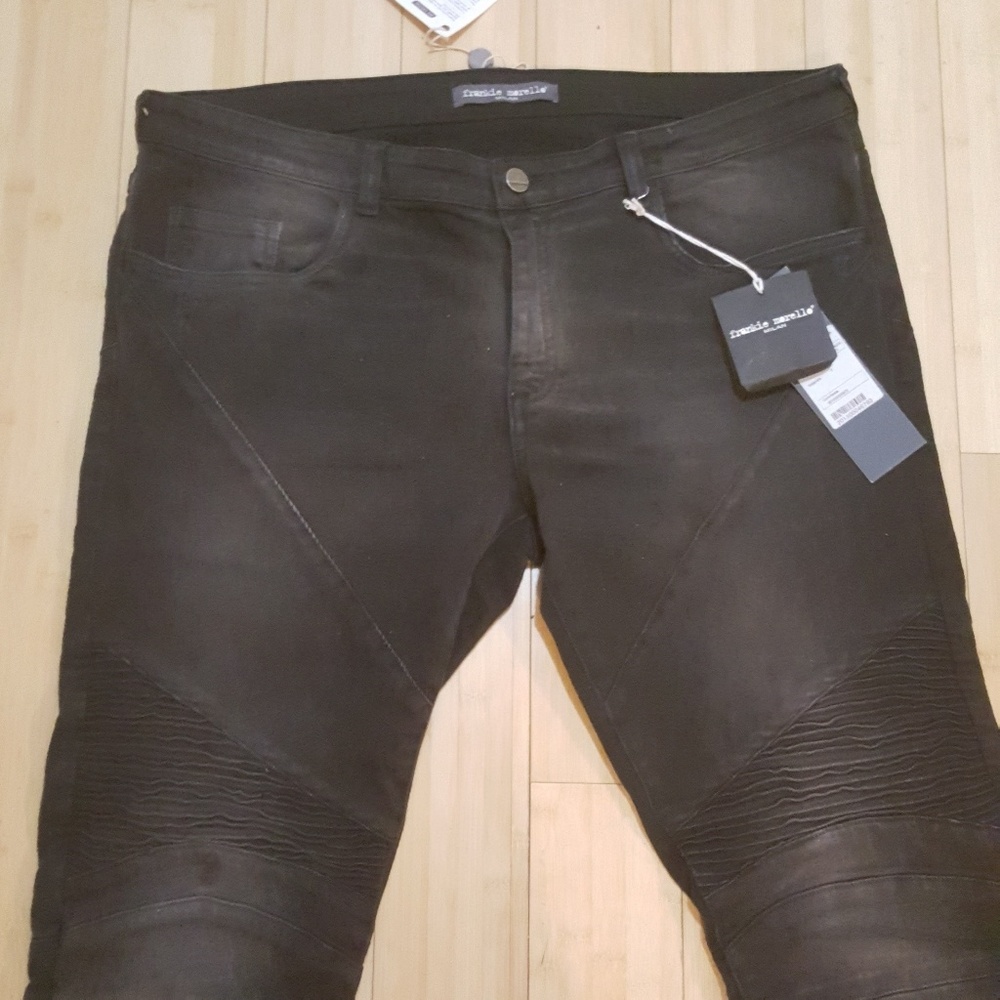 FRANKIE MORELLO Moto Jeans Sz: 36-38 RARE