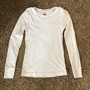 White long sleeve shirt