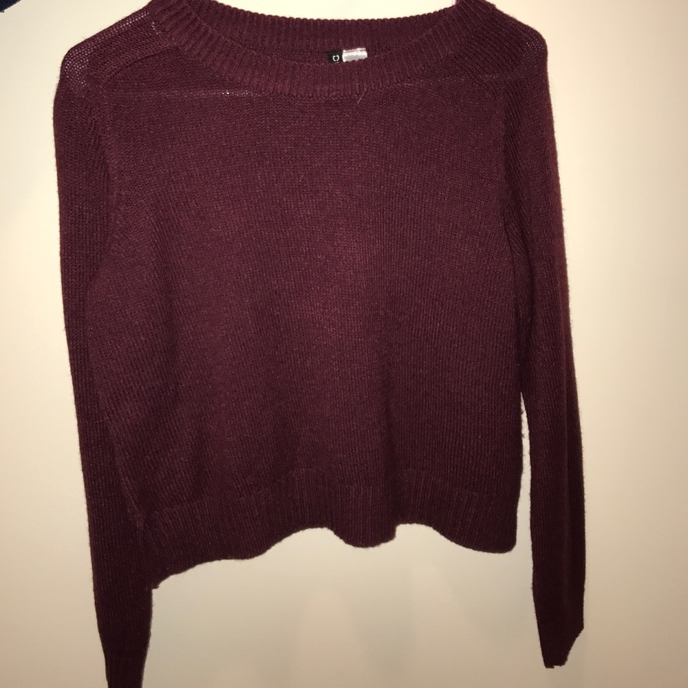 H&M cropped sweater
