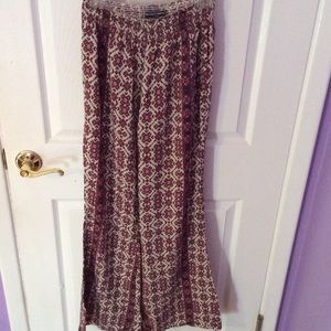 Brandy Melville Floral Flowy Pants