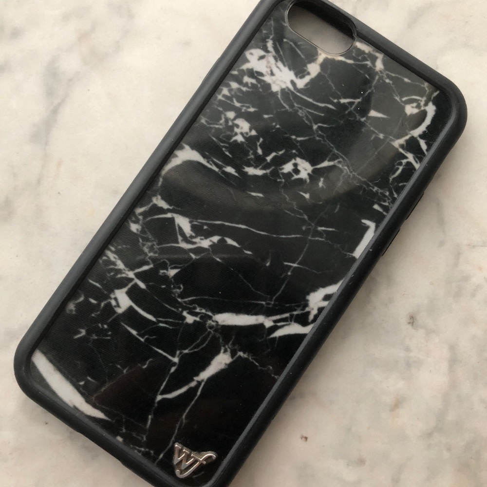 Wildflower marble iPhone 6s phone case