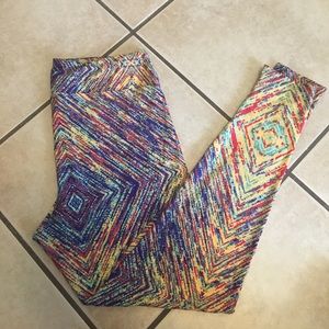 Colorful TC Lularoe Leggings