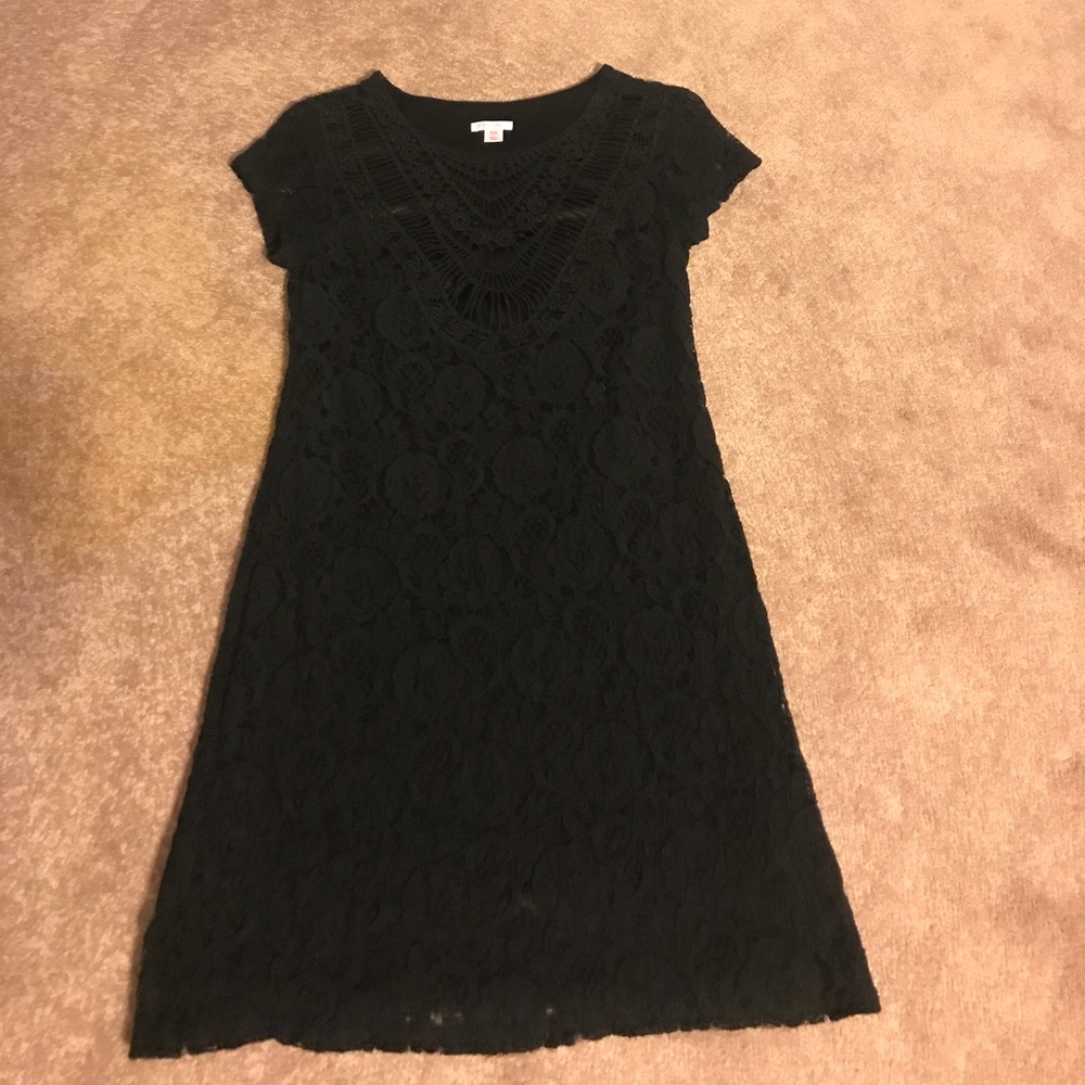 Little Black lace dress