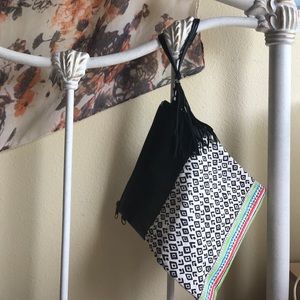 Leather & Canvas Boho Purse