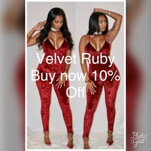 Red Rudy Jumpsuit