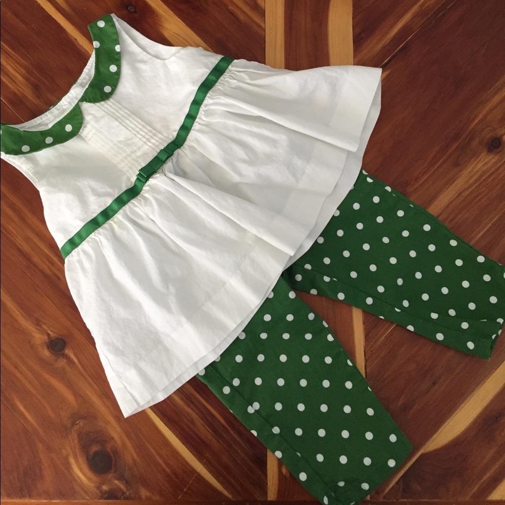 Janie and Jack Matching Pants Set. 2T