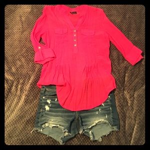 Pink blouse