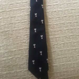 Vintage peanuts snoopy tie