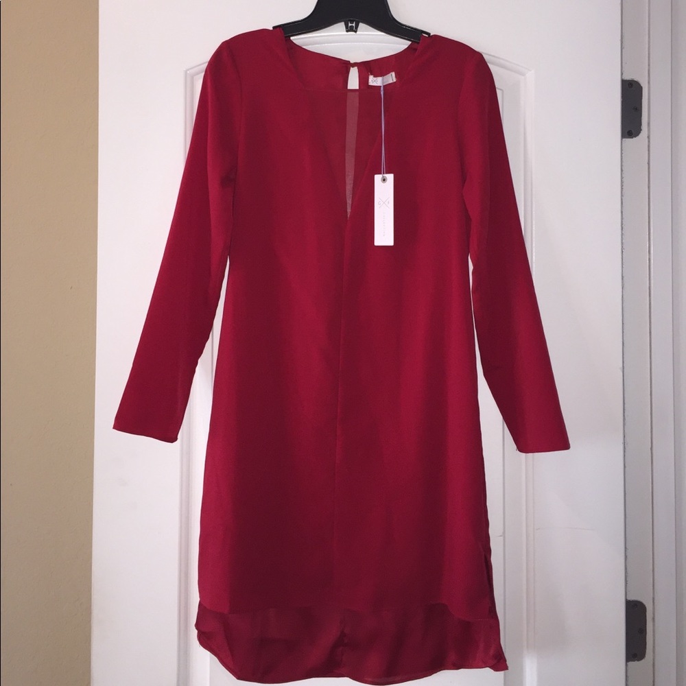 Crimson/red-G-F Collection Bevello Dress