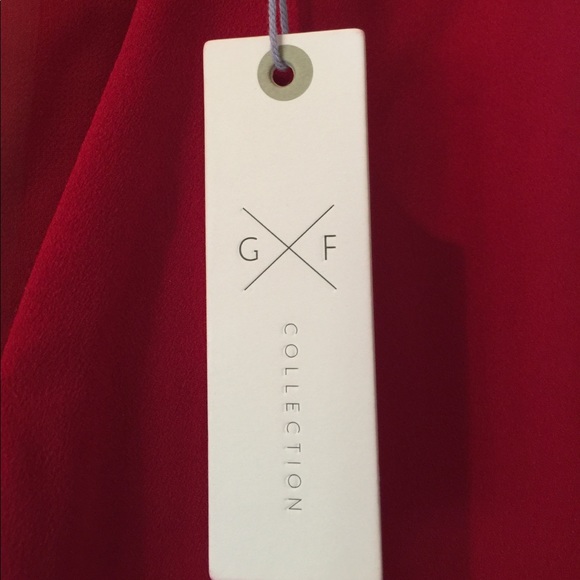 Crimson/red-G-F Collection Bevello Dress - Picture 3 of 7