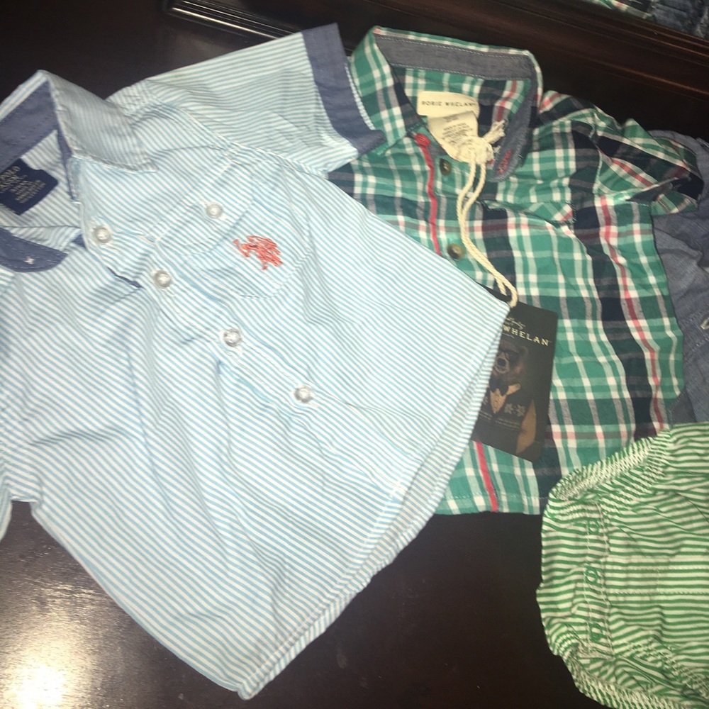 Baby collar shirts