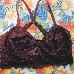 Burgundy Bralette