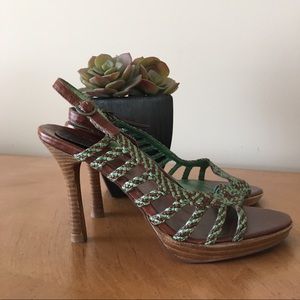 High heel sandals