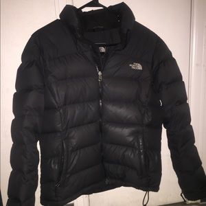 North Face 700 Series Black Down Jacket Large