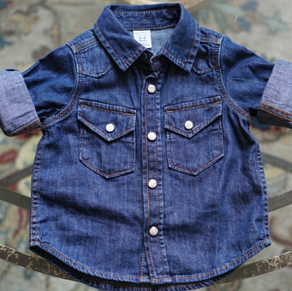 Baby Gap Denim button down