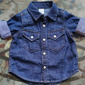 Baby Gap Denim button down