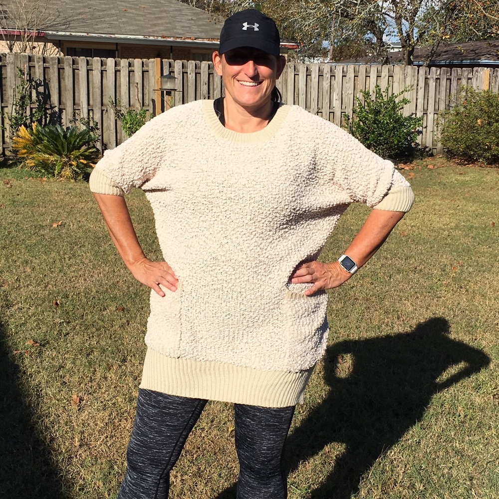 Cozy Tunic Cozy Soft Sweater /Oatmeal Sz: XL