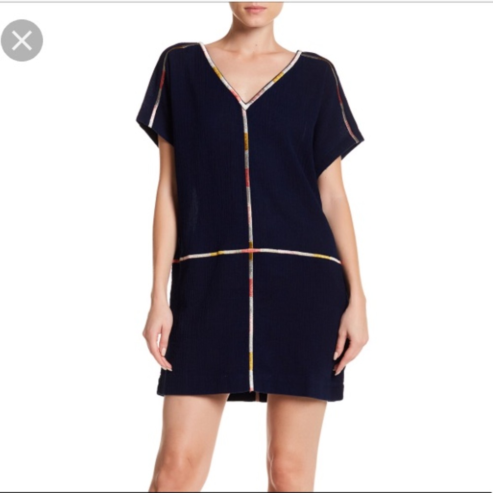 [Madewell] Embroidered Tunic Dress