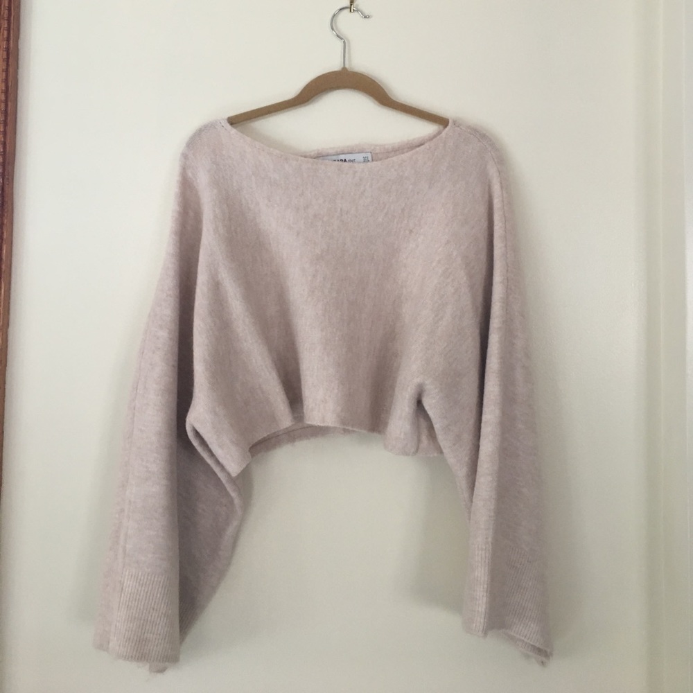 Oversized Crop Sweater (insanely comfy)