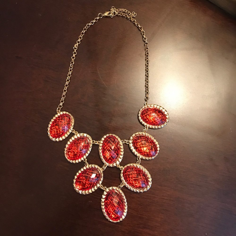 👑 Red and Gold Collar 👑