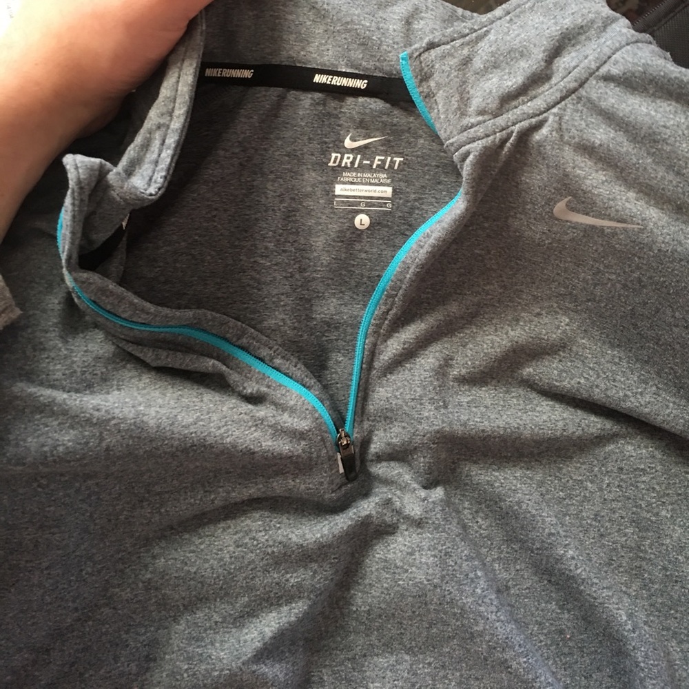 Nike dri fit quarter zip