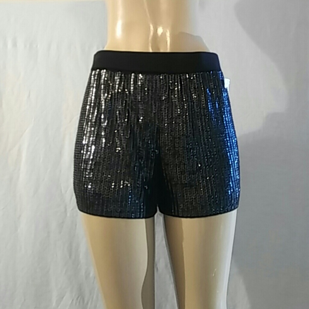 Womens Embellished and Sequined Shorts Size 6 to 8