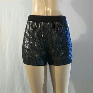 Womens Embellished and Sequined Shorts Size 6 to 8
