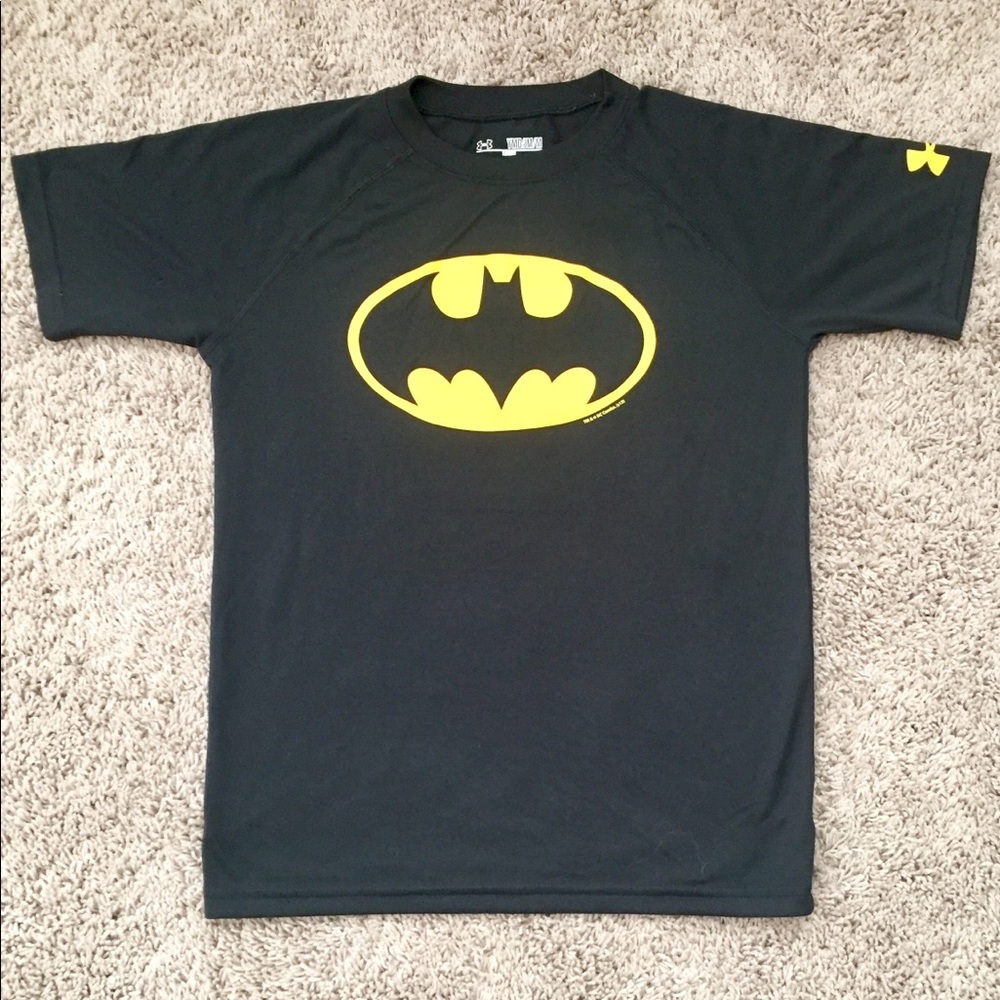 New Boys Under Armour “Batman” T-Shirt - Sz M