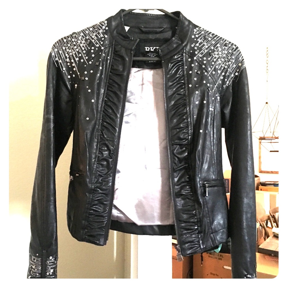 BKE “leather” jacket size XS