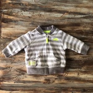 Newborn zip up jacket
