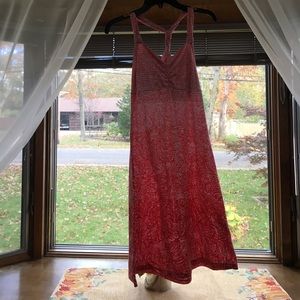 Coral/ pinkish ombre dress