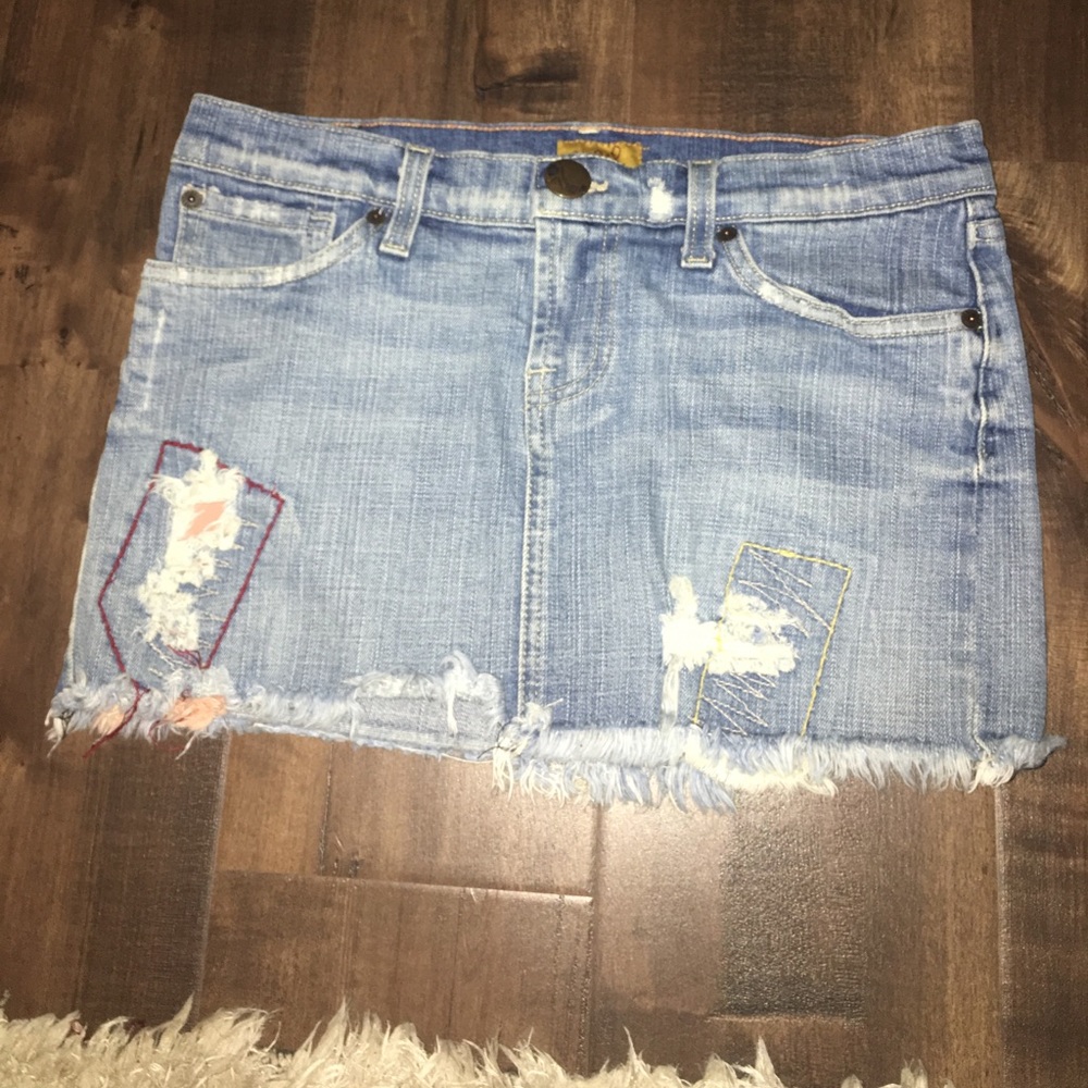 Angel Premium Mini Jean Skirt
