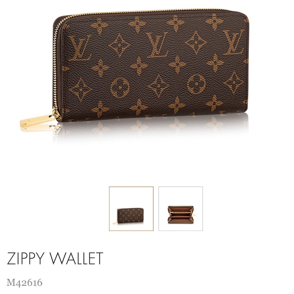 Louis Vuitton Zippy Wallet in Monogram Canvas