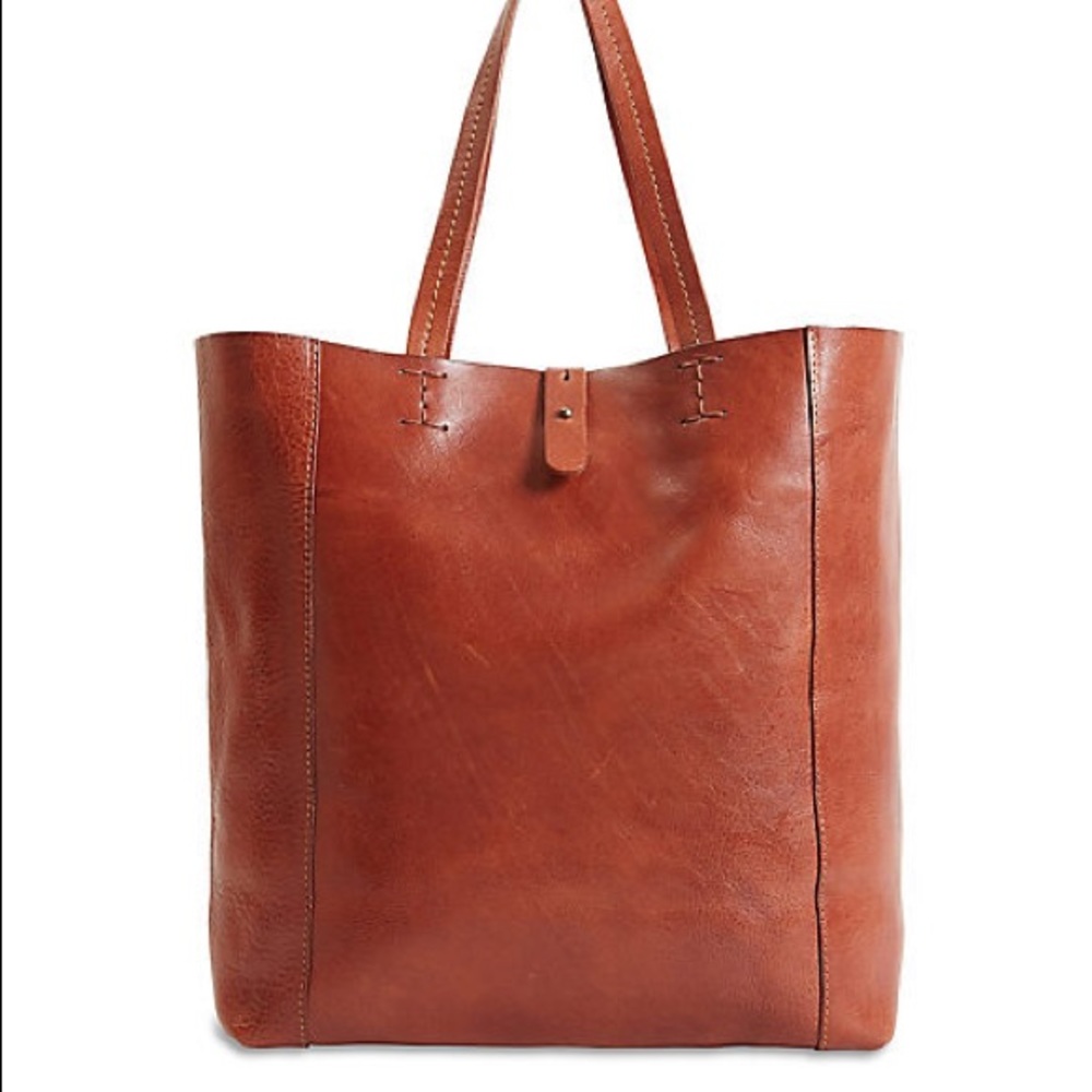 Lucky Brand Leather Point tote