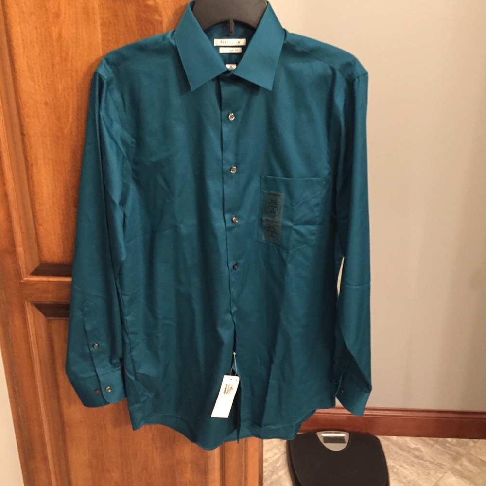 Teal Dress Shirt NWT