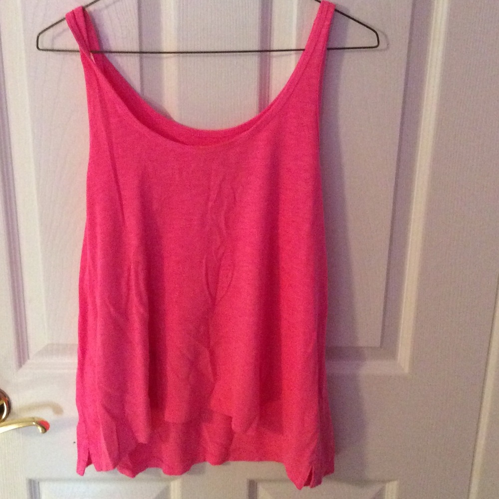 A&F Hot Pink Tank