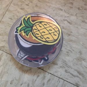 Random iron on patches