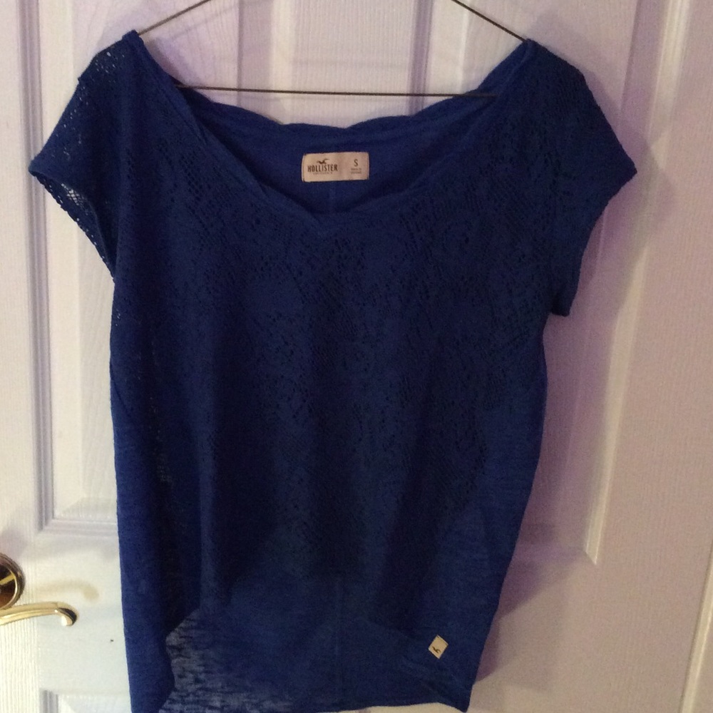 Hollister Blue Tshirt