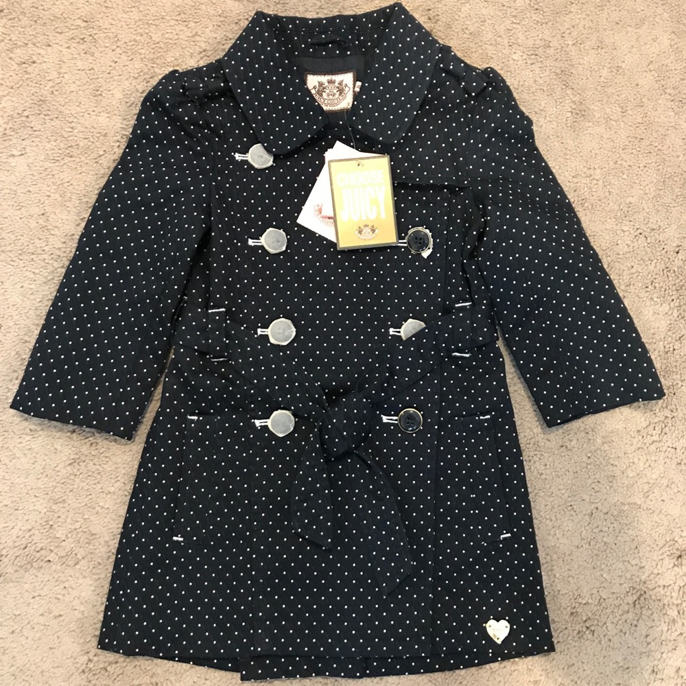Juicy Couture Baby/Toddler Jacket Trench Coat