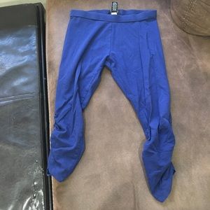 Ruched Capri leggings